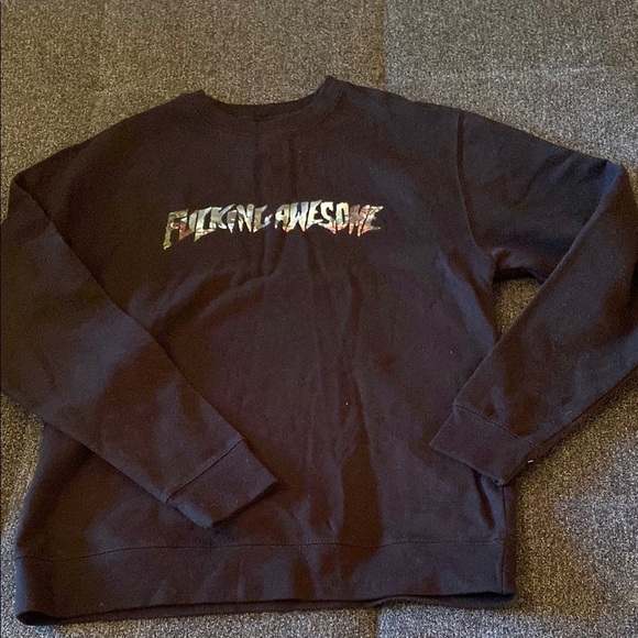 FUCKING AWESOME UNISEX SWEATSHIRT SIZE S - Picture 2 of 4